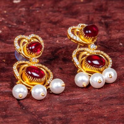 Manjula Sterling Silver Dangler - Image 3