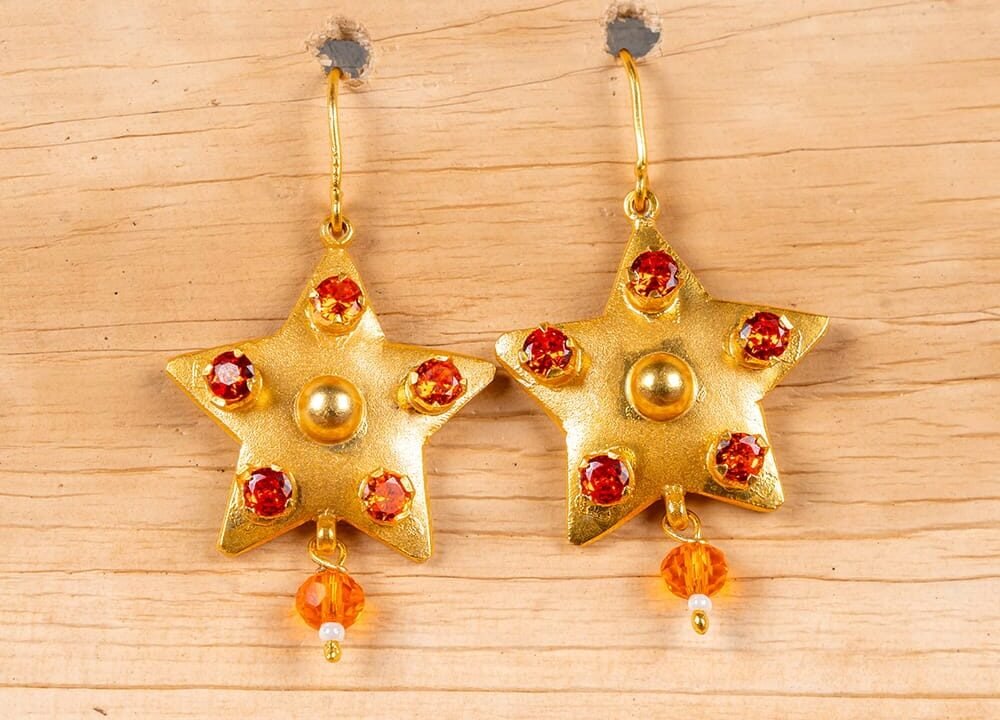 Mohini Silver Earring