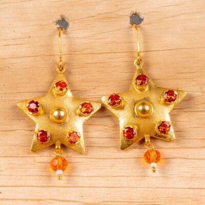 Mohini Silver Earring