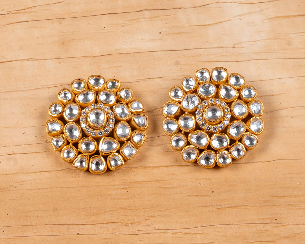 Kusum Silver Stud - Image 3
