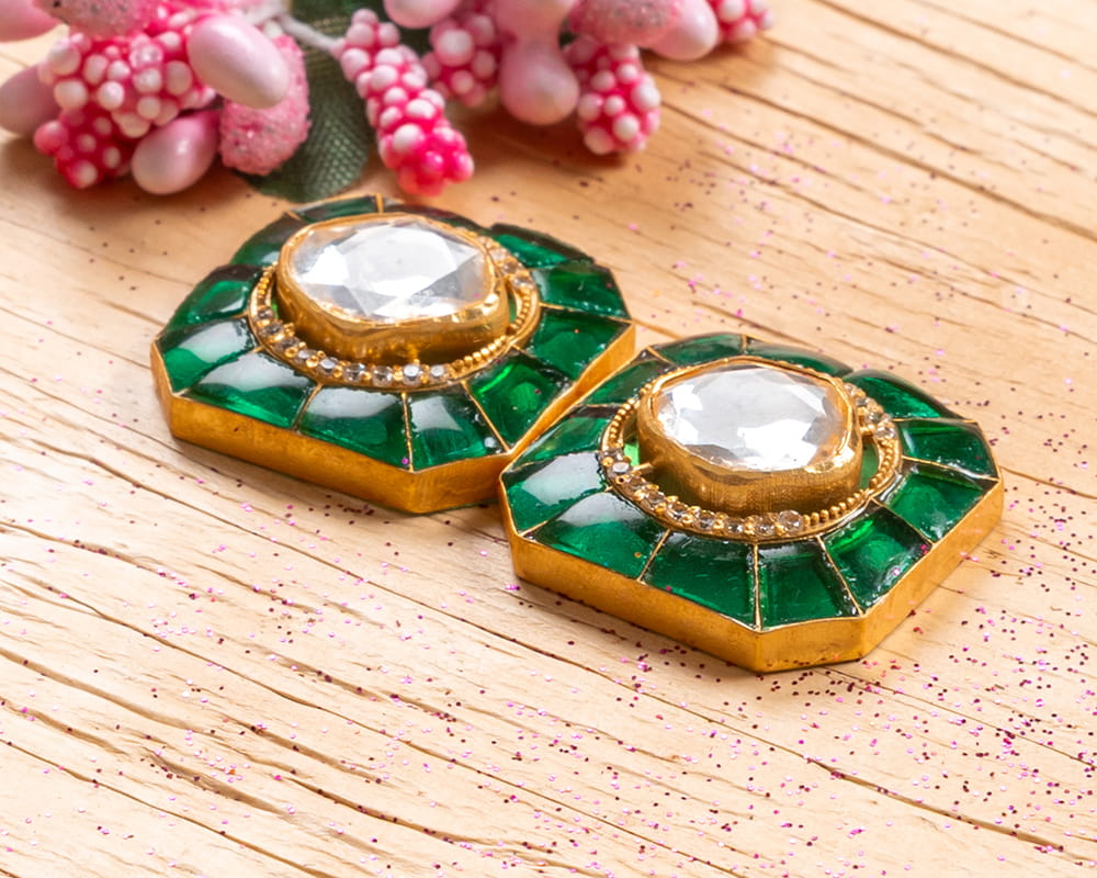 Manohar Silver Stud Earring