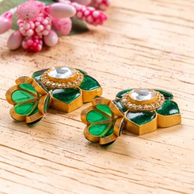 Champa Silver Earring