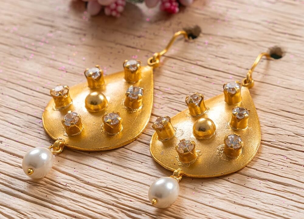Sitara Silver Earring
