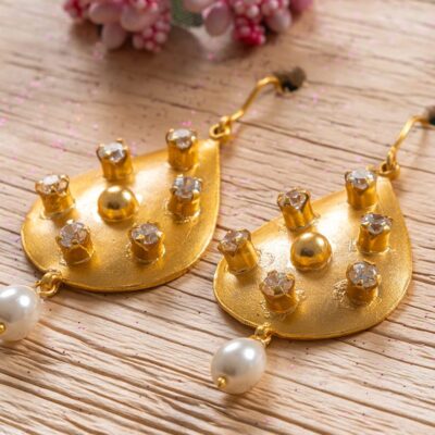 Sitara Silver Earring