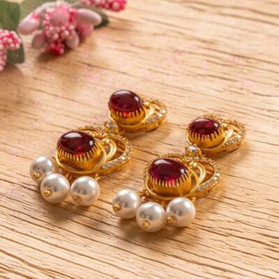 Manjula Sterling Silver Dangler