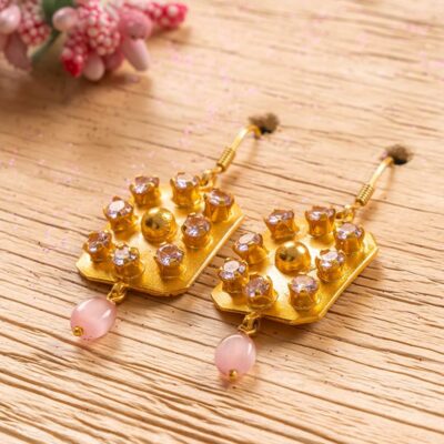 Alternative view of Vasudha Sterling Silver Earrings