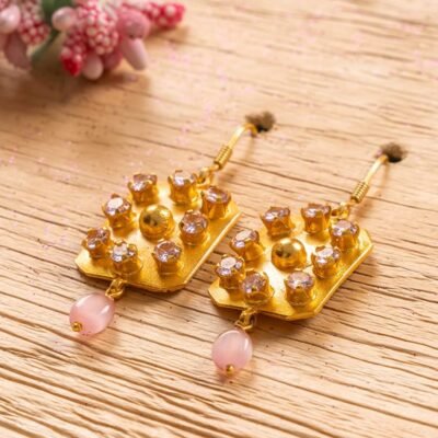 Vasudha Sterling Silver Earrings - Image 4
