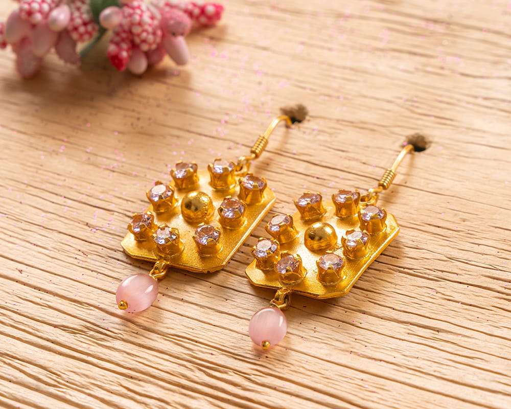 Vasudha Sterling Silver Earrings - Image 4