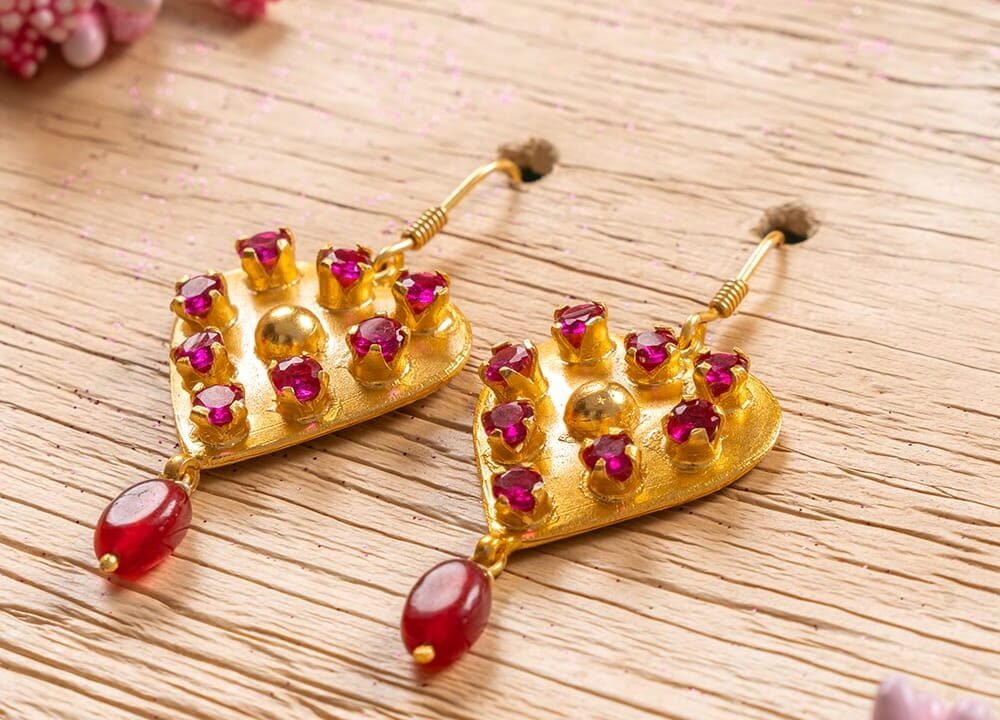 Dilruba Silver Earring