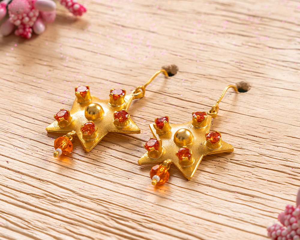 Mohini Silver Earring - Image 3