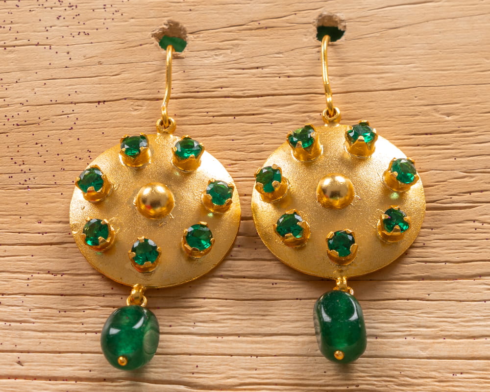 Neel Kamal Silver Dangler - Image 3