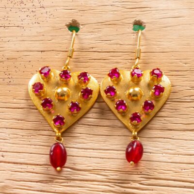 Alternative view of Dilruba Silver Earring