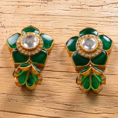 Champa Silver Earring - Image 3