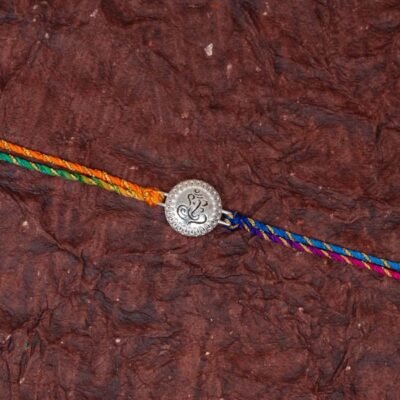 Ganesha Handmade Rakhi 925 Silver - Image 3