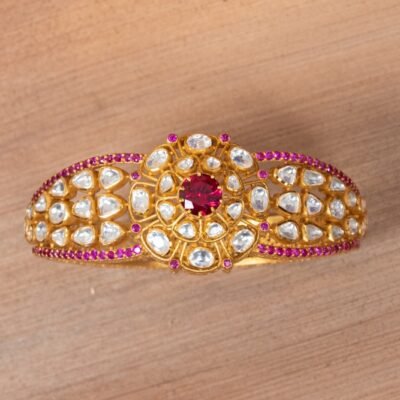 Padma Bracelet 925 Silver (Red) - Image 3