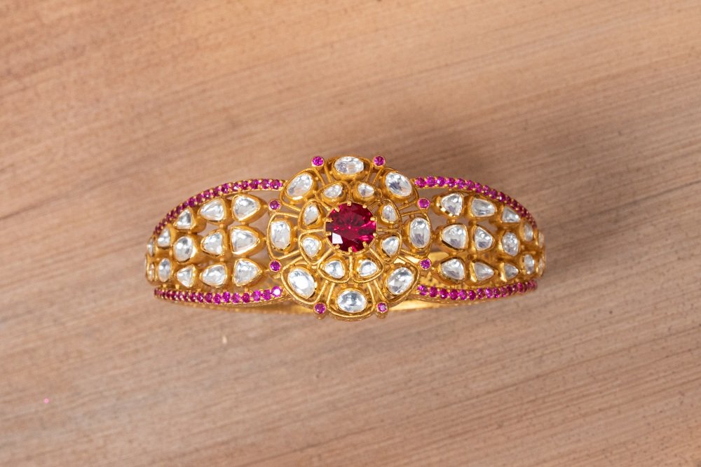 Padma Bracelet 925 Silver (Red) - Image 3