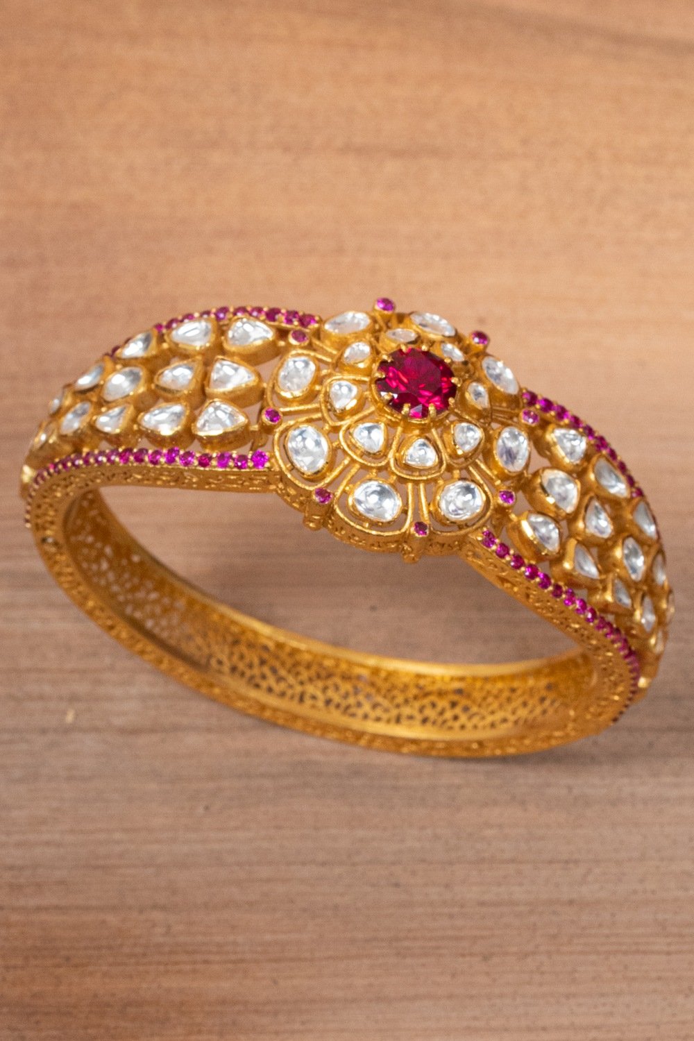 Padma Bracelet 925 Silver (Red) - Image 2