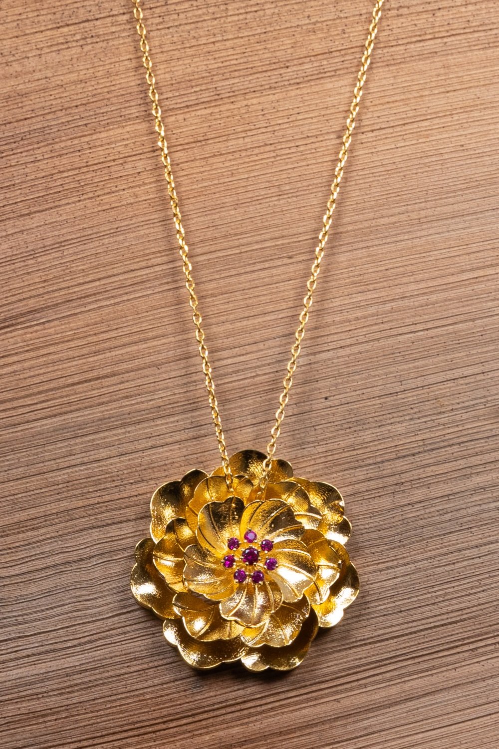 Blooming Flower Necklace 925 Silver - Image 5