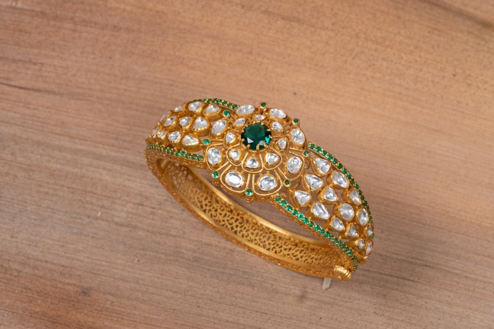 Padma Bracelet 925 Silver (Green) - Image 6