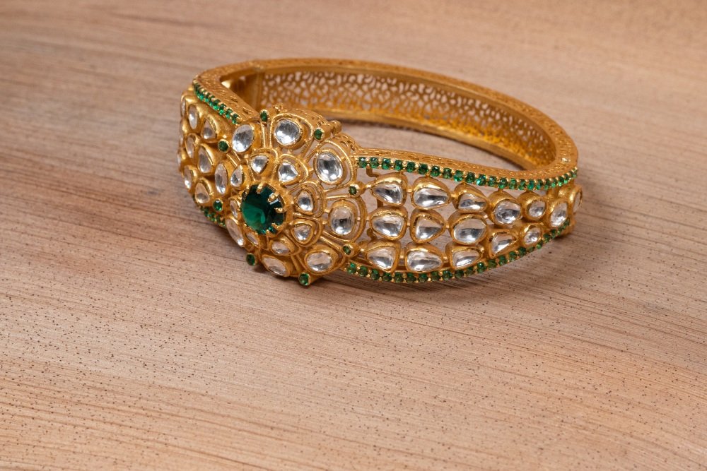 Padma Bracelet 925 Silver (Green)