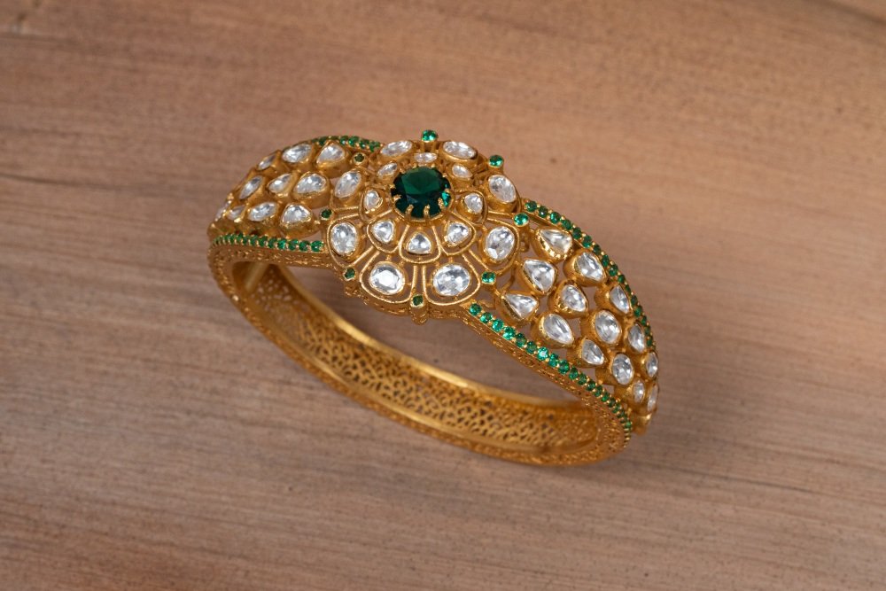 Padma Bracelet 925 Silver (Green) - Image 3