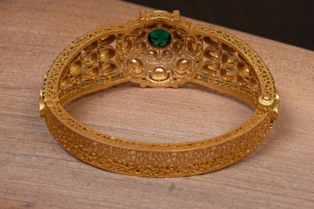 Padma Bracelet 925 Silver (Green) - Image 5
