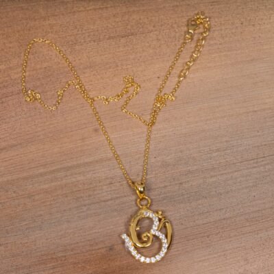 Om Necklace 925 Silver - Image 3