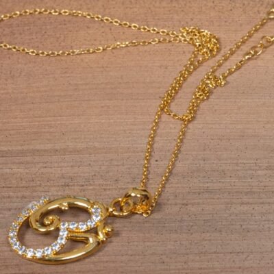 Alternative view of Om Necklace 925 Silver
